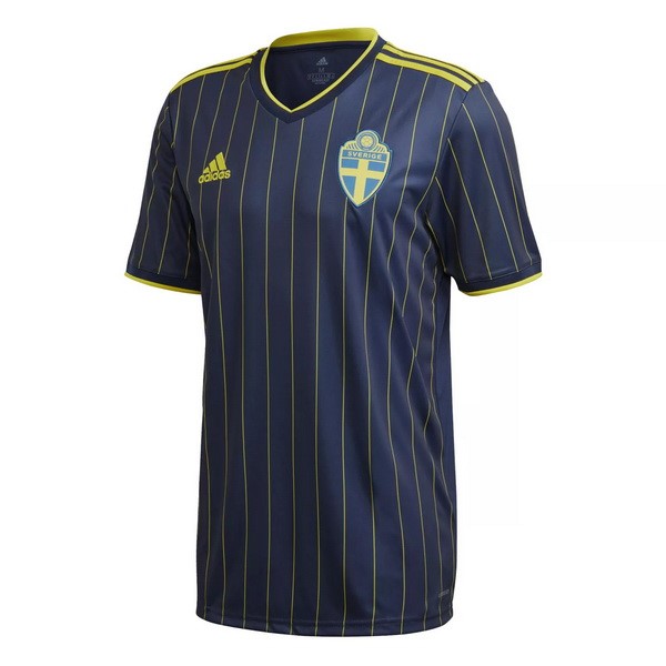 Camiseta Suecia Segunda Equipación 2020 Azul